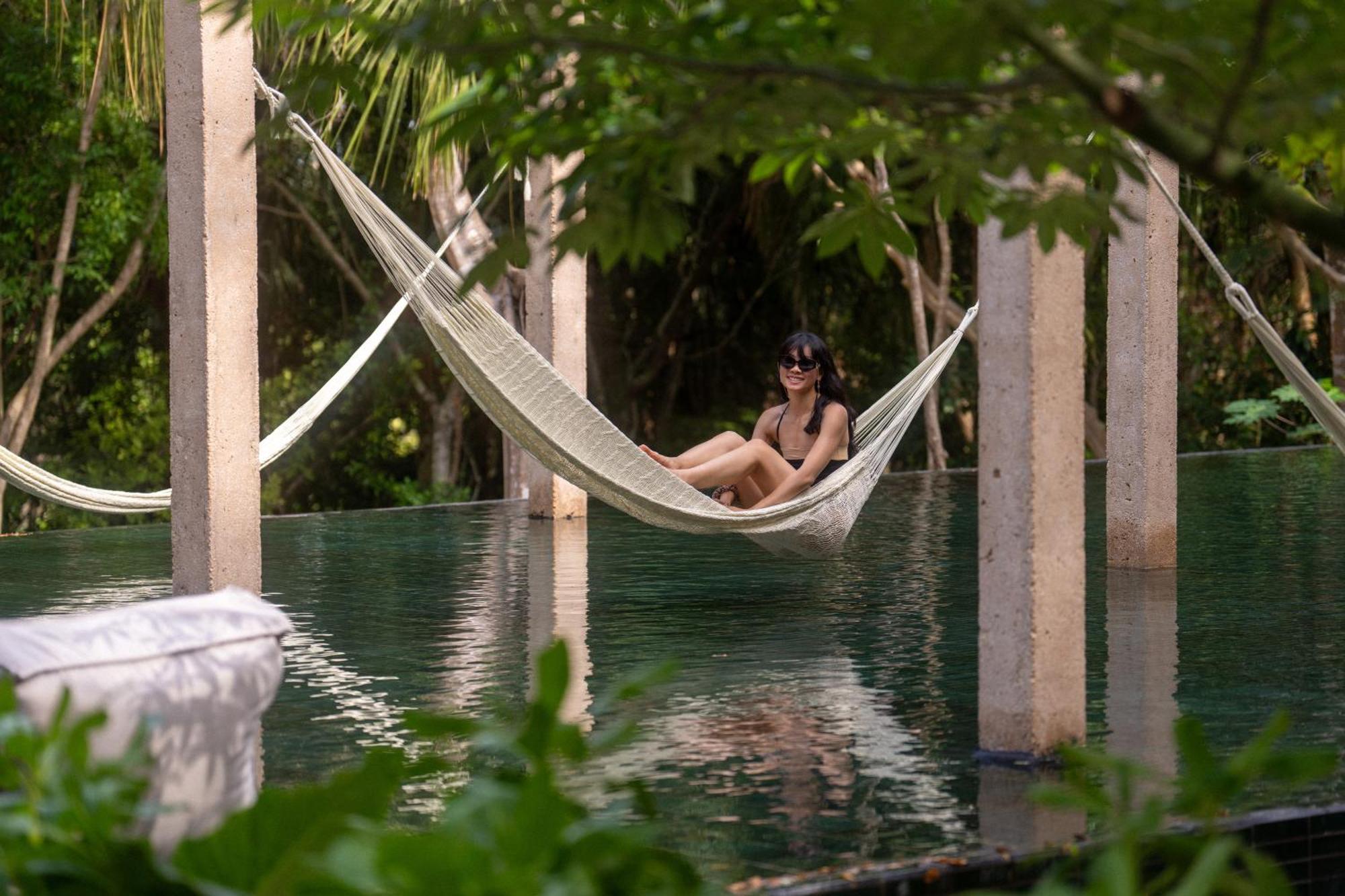Boca De Agua Bacalar Hotel Xul-Ha Bagian luar foto