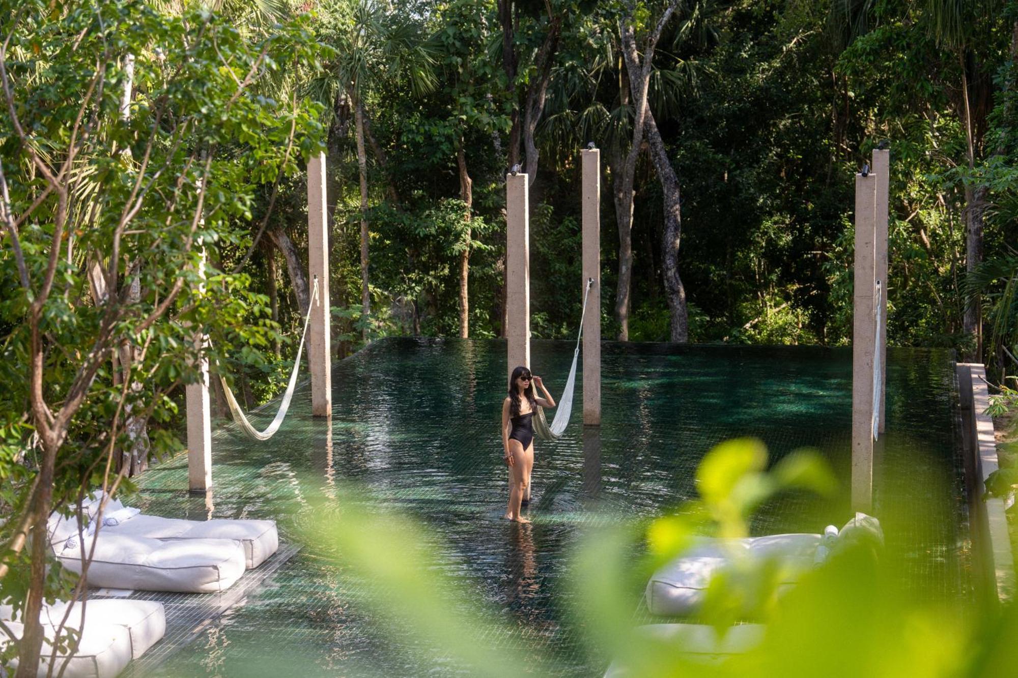 Boca De Agua Bacalar Hotel Xul-Ha Bagian luar foto