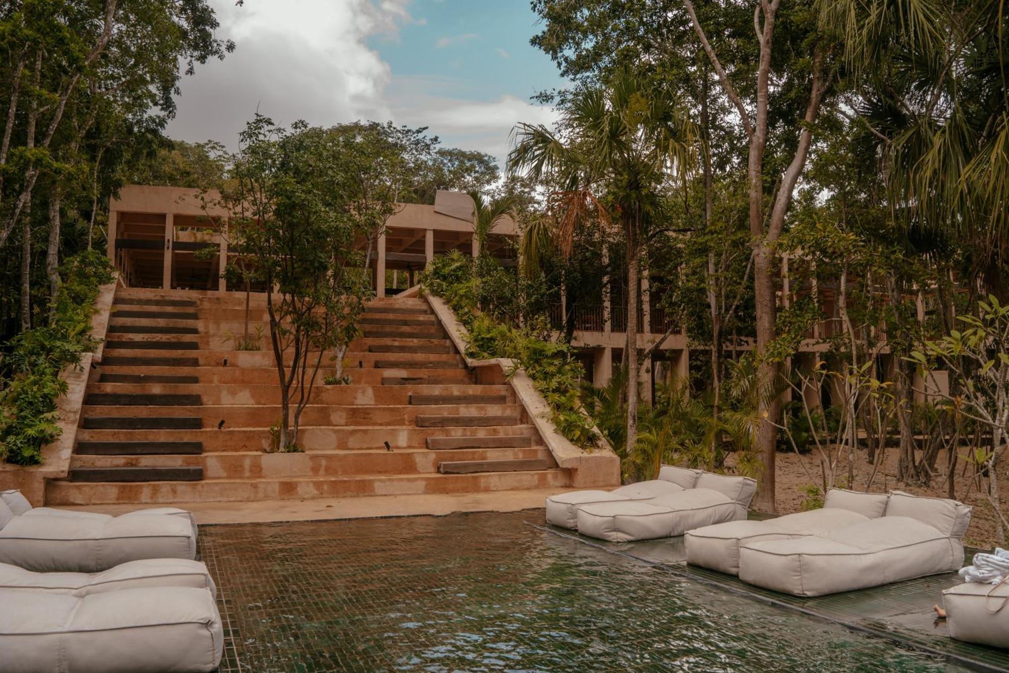 Boca De Agua Bacalar Hotel Xul-Ha Bagian luar foto