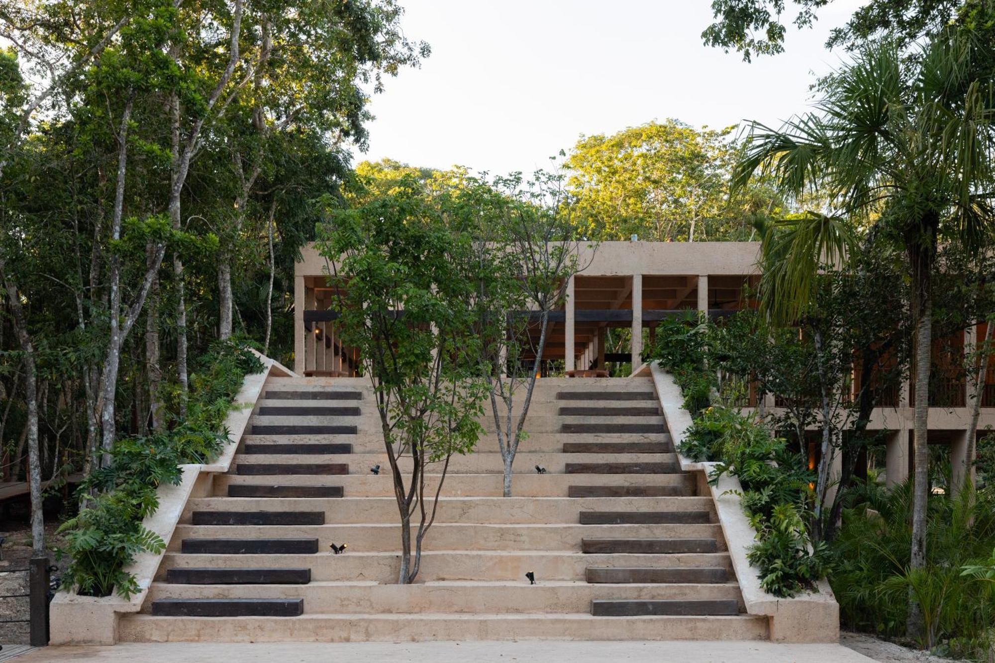 Boca De Agua Bacalar Hotel Xul-Ha Bagian luar foto